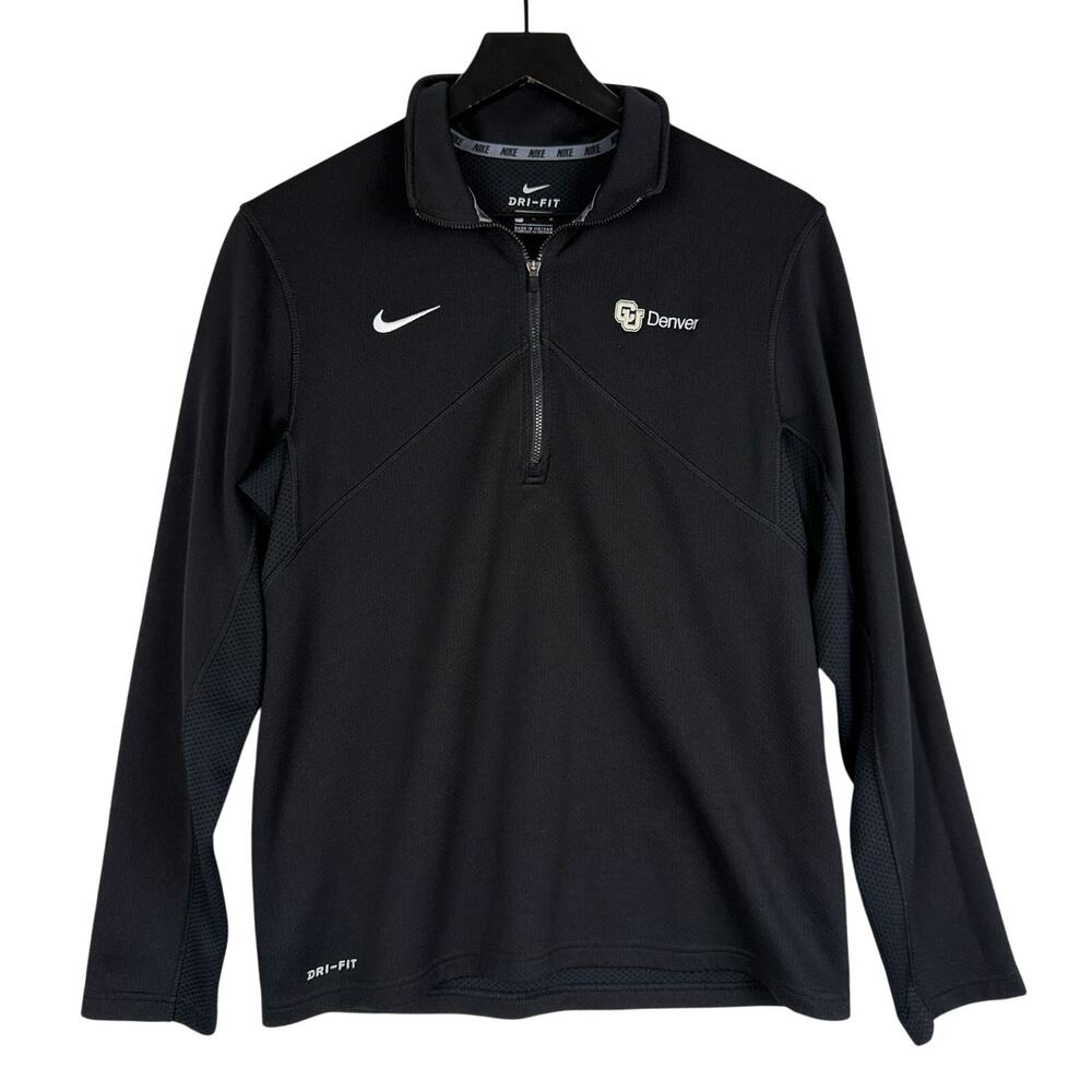 Nike Dri-Fit Mens Training 1/4 Zip CU Colorado University Denver Sweatshirt - M